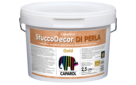 Capadecor StuccoDecor DI PERLA Gold 2,5 л