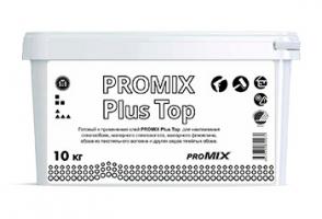 Клей ProMix Plus Top для стеклообоев, стеклохолста, флизелина, обоев из текстиля, 10 кг